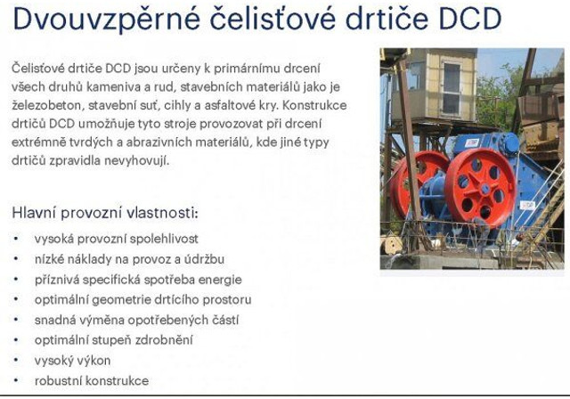 DCD - 4706 (CZ) 405-860 t/h DEMONTovan! DISMANTLED - Žandikaulio trupintuvas: foto 5 DCD - 4706 (CZ) 405-860 t/h DEMONTovan! DISMANTLED - Žandikaulio trupintuvas: foto 5