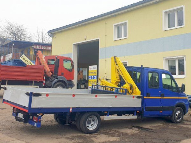 Iveco 50C18 Daily 3.D 16V +Effer - Bortinis automobilis, Komercinis automobilis su dviguba kabina: foto 1 Iveco 50C18 Daily 3.D 16V +Effer - Bortinis automobilis, Komercinis automobilis su dviguba kabina: foto 1