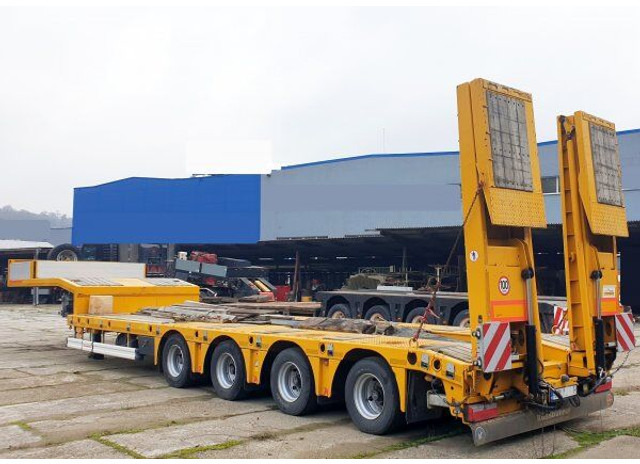 Kässbohrer LB4E - Žemo profilio platforma puspriekabė: foto 1 Kässbohrer LB4E - Žemo profilio platforma puspriekabė: foto 1