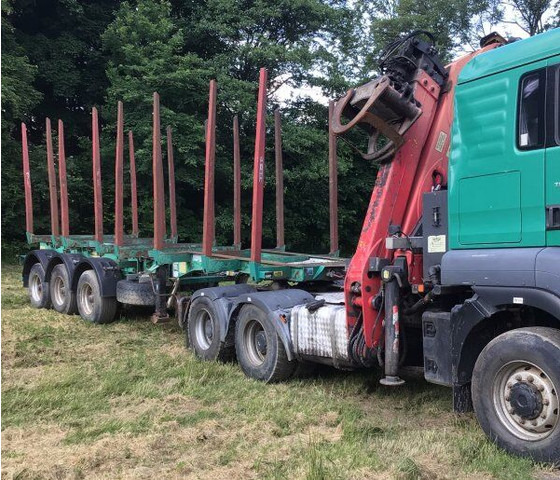 MAN TGA 33.480 - Miškovežis, Sunkvežimis su kranu: foto 4 MAN TGA 33.480 - Miškovežis, Sunkvežimis su kranu: foto 4