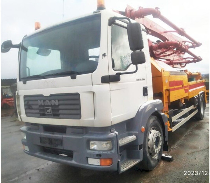 MAN TGM 18.280 BB - Stacionarus betono siurblys: foto 1 MAN TGM 18.280 BB - Stacionarus betono siurblys: foto 1