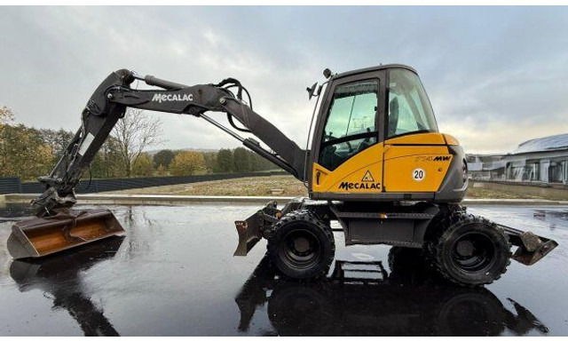 Mecalac 714 MW - Ratinis ekskavatorius: foto 1 Mecalac 714 MW - Ratinis ekskavatorius: foto 1