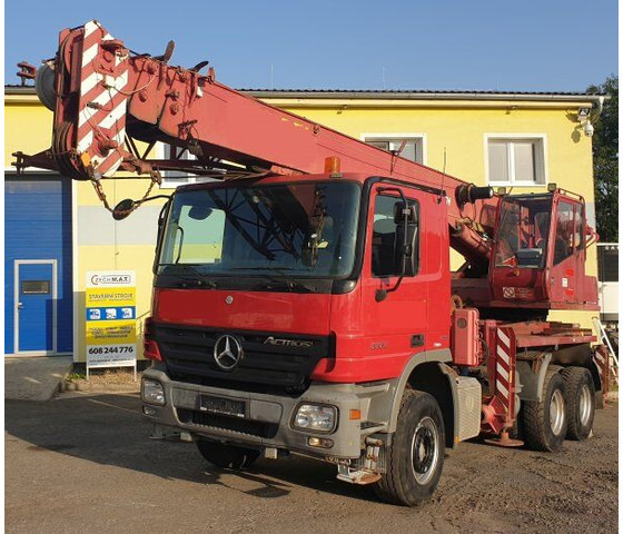 Mercedes-Benz 6x4 Actros 3332K +20t (ČKD) AD 20.2 - Visureigis kranas: foto 1 Mercedes-Benz 6x4 Actros 3332K +20t (ČKD) AD 20.2 - Visureigis kranas: foto 1