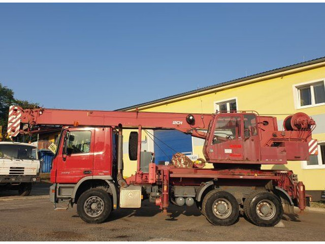Mercedes-Benz 6x4 Actros 3332K +20t (ČKD) AD 20.2 - Visureigis kranas: foto 2 Mercedes-Benz 6x4 Actros 3332K +20t (ČKD) AD 20.2 - Visureigis kranas: foto 2