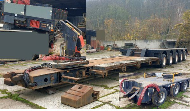 Nooteboom 97t/ca18m EURO 124-35 (5+3) - Žemo profilio platforma puspriekabė: foto 4 Nooteboom 97t/ca18m EURO 124-35 (5+3) - Žemo profilio platforma puspriekabė: foto 4