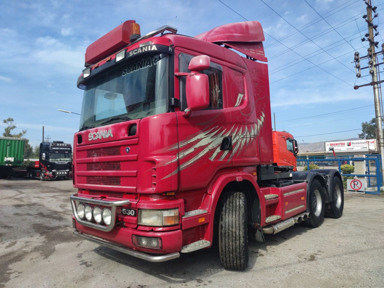 Scania R144-530 V8 GA6X4NZ 530 - Vilkikas: foto 1 Scania R144-530 V8 GA6X4NZ 530 - Vilkikas: foto 1