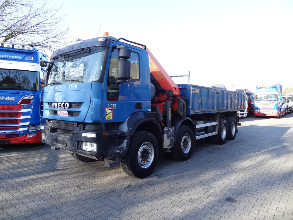 Iveco Trakker AD340T41 8X4 Kipper Kran Palfinger 23002 lizingą Iveco Trakker AD340T41 8X4 Kipper Kran Palfinger 23002: foto 8