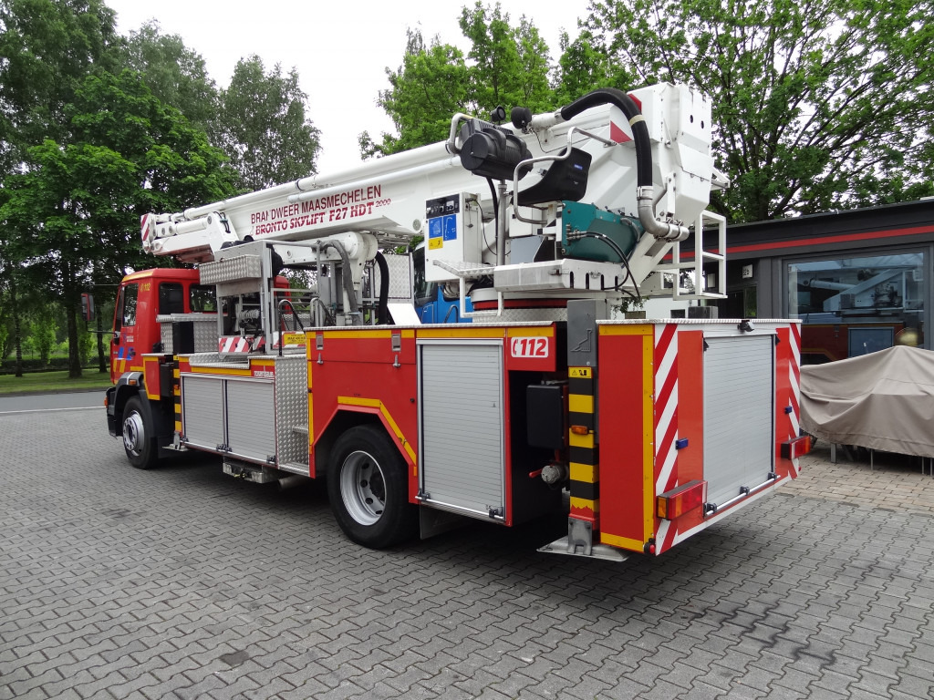 Autobokštelio MAN L2000 18.284 Feuerwehr Bronto Skylift 27 Meter: foto 12