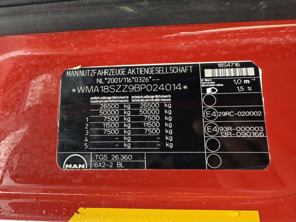 MAN TGS 26.360 6X2 Haken mit Kran HMF 1643Z - Hook-lift sunkvežimis, Sunkvežimis su kranu: foto 4 MAN TGS 26.360 6X2 Haken mit Kran HMF 1643Z - Hook-lift sunkvežimis, Sunkvežimis su kranu: foto 4