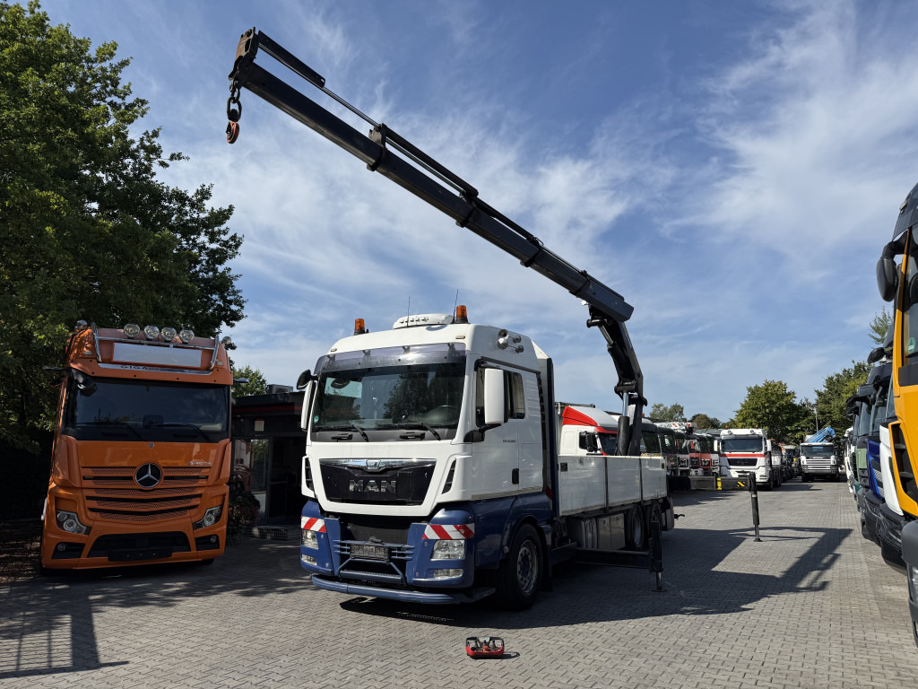 MAN TGX 26.440 6X2 Palfinger PK42502 - Platforminis/ Bortinis sunkvežimis, Sunkvežimis su kranu: foto 1 MAN TGX 26.440 6X2 Palfinger PK42502 - Platforminis/ Bortinis sunkvežimis, Sunkvežimis su kranu: foto 1