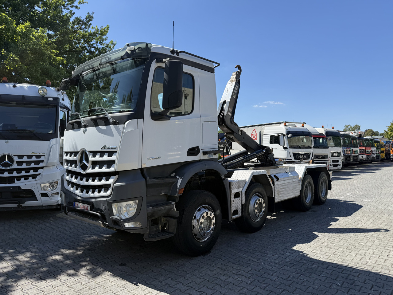 Mercedes-Benz Arocs 3245 K 8X4 Haken - Hook-lift sunkvežimis: foto 1 Mercedes-Benz Arocs 3245 K 8X4 Haken - Hook-lift sunkvežimis: foto 1