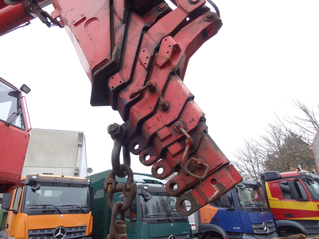 Scania R144 460 6X4 Fassi 360 bis 25 Meter - Sunkvežimis su kranu, Platforminis/ Bortinis sunkvežimis: foto 3 Scania R144 460 6X4 Fassi 360 bis 25 Meter - Sunkvežimis su kranu, Platforminis/ Bortinis sunkvežimis: foto 3