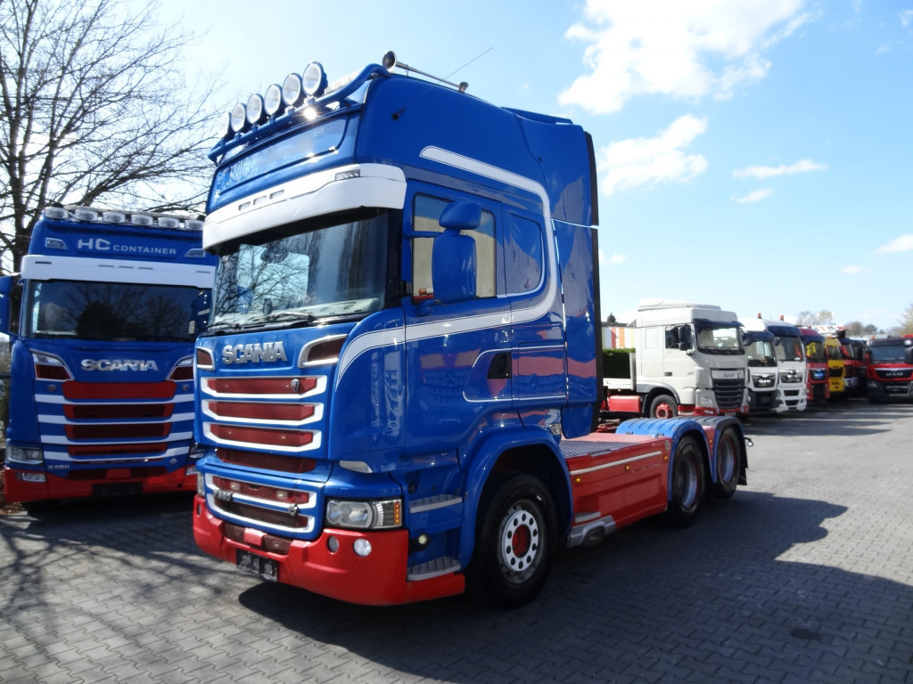 Scania R580 V8 6X2 Topline - Vilkikas: foto 1 Scania R580 V8 6X2 Topline - Vilkikas: foto 1