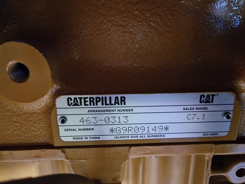 Caterpillar C7.1 New Stage3B Engine (Industrial) - Variklis - Pramoninė įranga: foto 3 Caterpillar C7.1 New Stage3B Engine (Industrial) - Variklis - Pramoninė įranga: foto 3