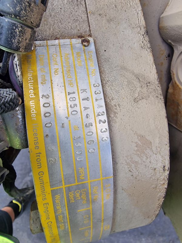 Cummins KTA-50G3 Engine (Plant) - Variklis - Statybinė technika: foto 2 Cummins KTA-50G3 Engine (Plant) - Variklis - Statybinė technika: foto 2