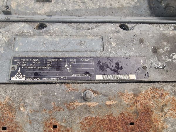 Deutz TCD 2013 L06 2V Engine (Industrial) - Variklis - Pramoninė įranga: foto 2 Deutz TCD 2013 L06 2V Engine (Industrial) - Variklis - Pramoninė įranga: foto 2