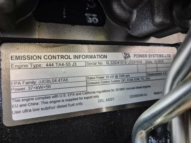 JCB 444 TA4-55 J3 Engine (Plant) - Variklis - Statybinė technika: foto 2 JCB 444 TA4-55 J3 Engine (Plant) - Variklis - Statybinė technika: foto 2