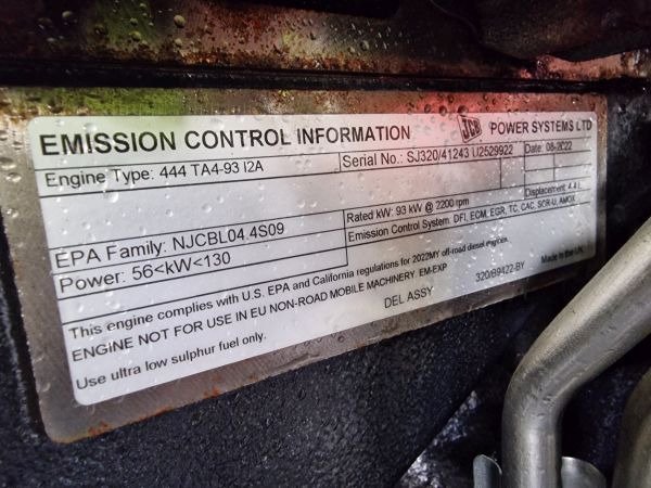Variklis - Statybinė technika JCB 444 TA4-93 L2A Engine (Plant): foto 11