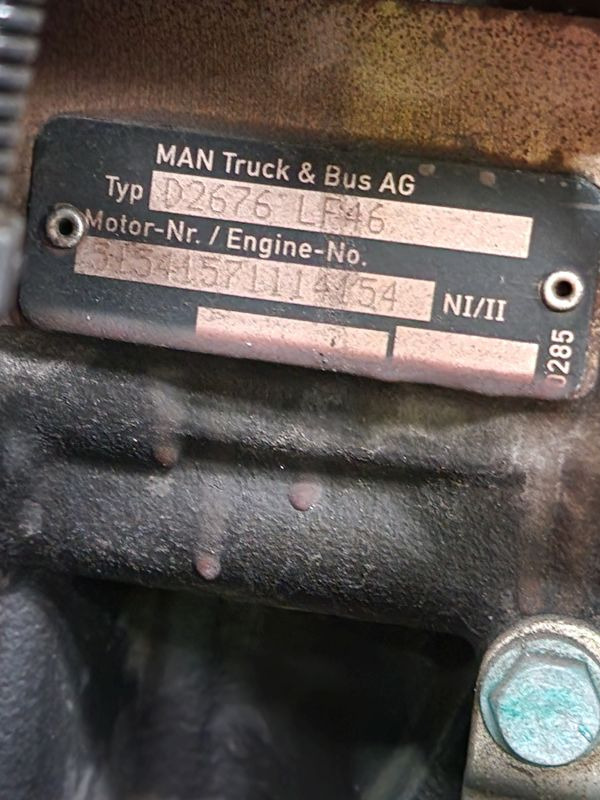 MAN D2676 LF46 EURO6 Engine (Truck) - Variklis - Sunkvežimis: foto 2 MAN D2676 LF46 EURO6 Engine (Truck) - Variklis - Sunkvežimis: foto 2