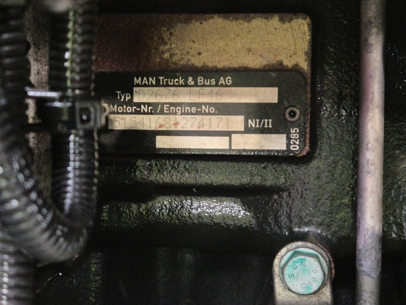 MAN D2676 LF46 Engine (Truck) - Variklis - Sunkvežimis: foto 2 MAN D2676 LF46 Engine (Truck) - Variklis - Sunkvežimis: foto 2