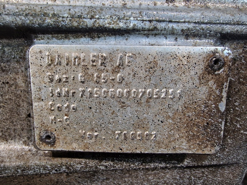 Mercedes Benz G85-6 Gearbox - Pavarų dėžė: foto 2 Mercedes Benz G85-6 Gearbox - Pavarų dėžė: foto 2