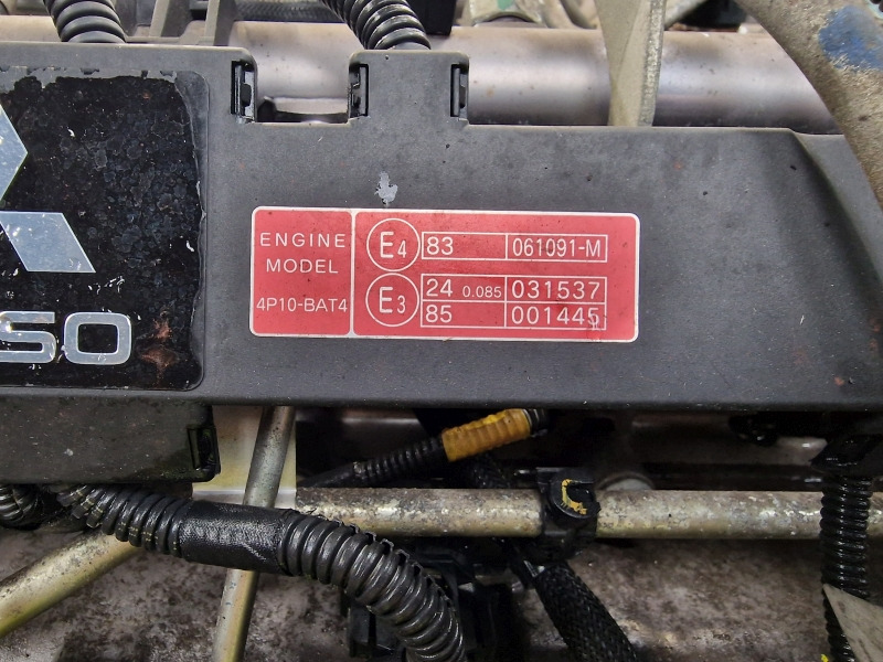 Mitsubishi 4P10-BAT4/F1CFL411M*B002 Engine (Truck) - Variklis - Sunkvežimis: foto 2 Mitsubishi 4P10-BAT4/F1CFL411M*B002 Engine (Truck) - Variklis - Sunkvežimis: foto 2