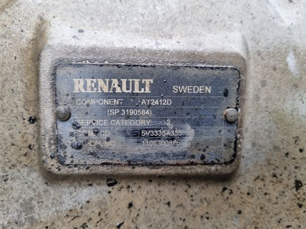 Renault AT2412D Gearbox - Pavarų dėžė: foto 2 Renault AT2412D Gearbox - Pavarų dėžė: foto 2