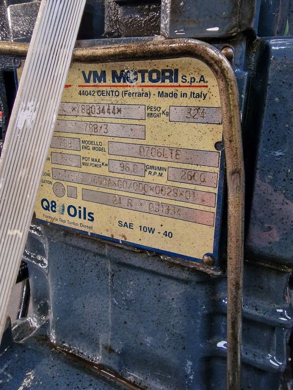 VM Motori D706LTE Engine (Plant) - Variklis - Statybinė technika: foto 2 VM Motori D706LTE Engine (Plant) - Variklis - Statybinė technika: foto 2