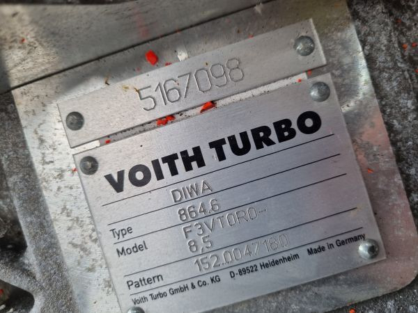 Voith 864.6 F3VTORO-8,5 Gearbox - Pavarų dėžė: foto 2 Voith 864.6 F3VTORO-8,5 Gearbox - Pavarų dėžė: foto 2