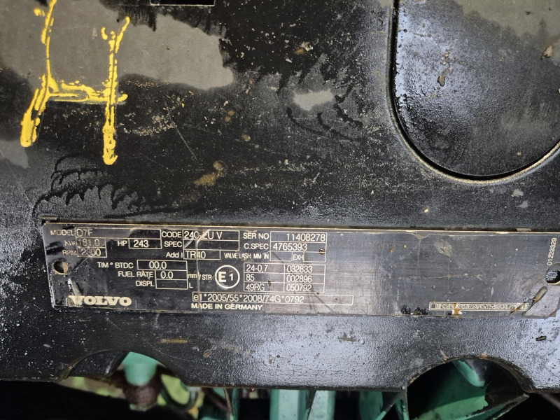 Volvo D7F 240-EUV Truck Spec Engine (Truck) - Variklis - Sunkvežimis: foto 2 Volvo D7F 240-EUV Truck Spec Engine (Truck) - Variklis - Sunkvežimis: foto 2