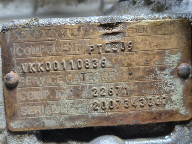 Volvo PT2509 Gearbox Industrial - Pavarų dėžė - Pramoninė įranga: foto 2 Volvo PT2509 Gearbox Industrial - Pavarų dėžė - Pramoninė įranga: foto 2