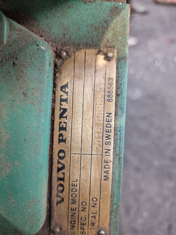 Volvo TAD1640GE Engine (Industrial) - Variklis - Pramoninė įranga: foto 5 Volvo TAD1640GE Engine (Industrial) - Variklis - Pramoninė įranga: foto 5