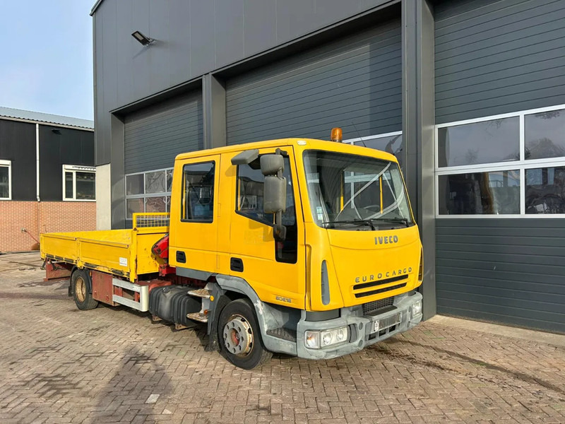 Iveco Eurocargo 80E18D - Platforminis/ Bortinis sunkvežimis, Sunkvežimis su kranu: foto 2 Iveco Eurocargo 80E18D - Platforminis/ Bortinis sunkvežimis, Sunkvežimis su kranu: foto 2