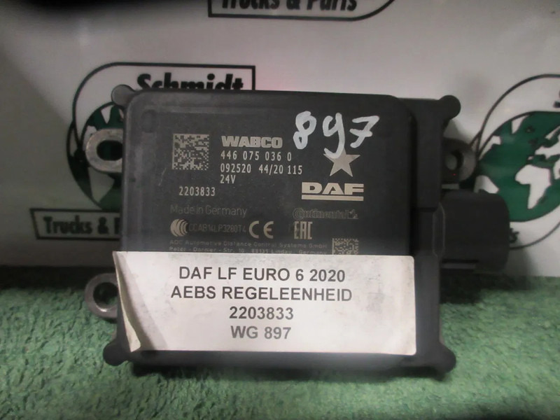 DAF 2203833 RADAR SENSOR EURO 6 LF 290 MODEL 2021 - Elektros sistema - Sunkvežimis: foto 5 DAF 2203833 RADAR SENSOR EURO 6 LF 290 MODEL 2021 - Elektros sistema - Sunkvežimis: foto 5