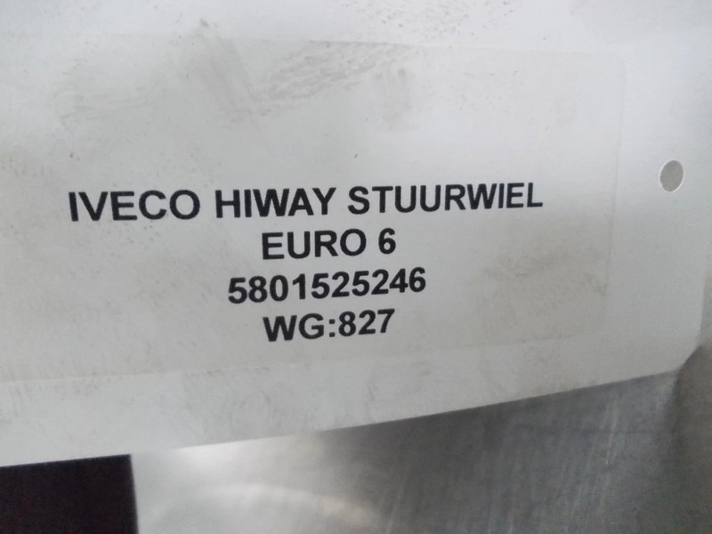 Iveco HIWAY 5801525246 STUURWIEL EURO 6 - Vairas - Sunkvežimis: foto 3 Iveco HIWAY 5801525246 STUURWIEL EURO 6 - Vairas - Sunkvežimis: foto 3