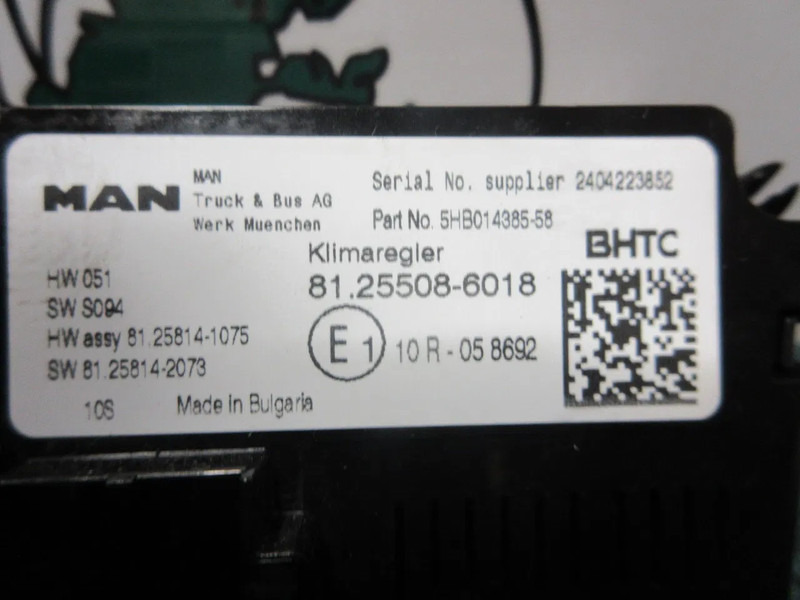MAN 81.25508-6018 // 81.25814-2073 // 81.25814-1075 MAN 18.520 EURO 6 - Elektros sistema - Sunkvežimis: foto 5 MAN 81.25508-6018 // 81.25814-2073 // 81.25814-1075 MAN 18.520 EURO 6 - Elektros sistema - Sunkvežimis: foto 5