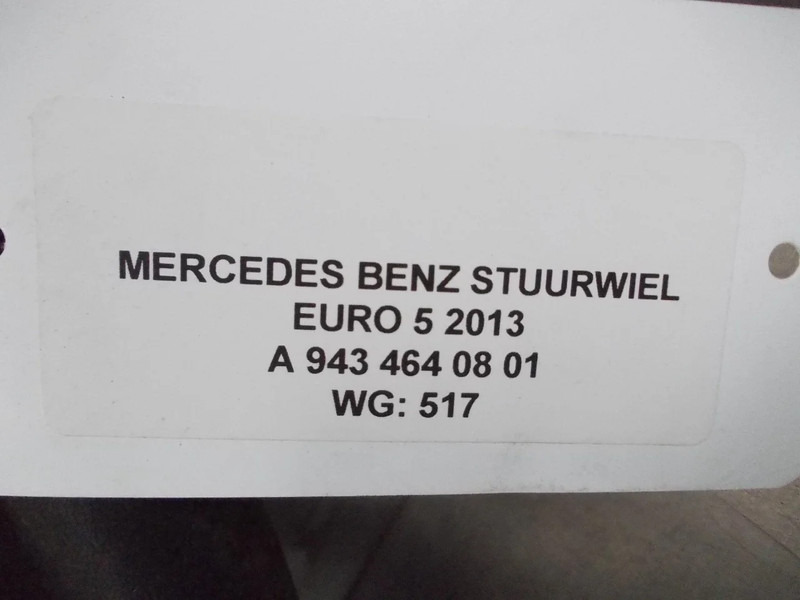Mercedes-Benz STUURWIEL A 943 464 08 01 2013 EURO 5 - Vairas - Sunkvežimis: foto 3 Mercedes-Benz STUURWIEL A 943 464 08 01 2013 EURO 5 - Vairas - Sunkvežimis: foto 3