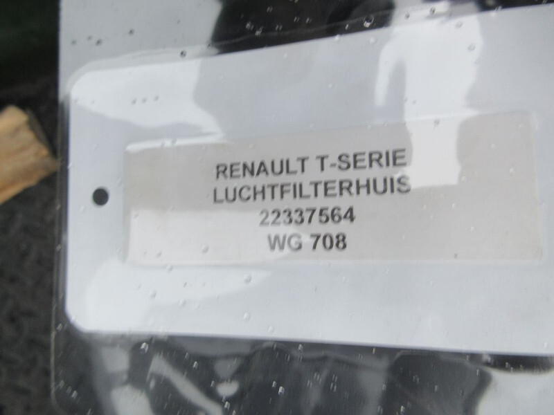 Renault 22337564 LUCHTFILTER RENAULT T SERIE 460 EURO 6 - Oro įsiurbimo sistema - Sunkvežimis: foto 2 Renault 22337564 LUCHTFILTER RENAULT T SERIE 460 EURO 6 - Oro įsiurbimo sistema - Sunkvežimis: foto 2