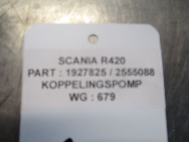 Scania 1927825//2555088 Koppelingen pomp Scania R 420 euro 5 - Sankaba ir dalys - Sunkvežimis: foto 3 Scania 1927825//2555088 Koppelingen pomp Scania R 420 euro 5 - Sankaba ir dalys - Sunkvežimis: foto 3
