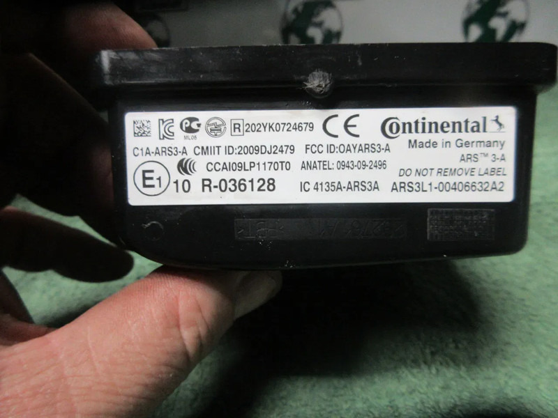 Volvo 21723744 // 22366106 RADAR SENSOR VOLVO FM 420 EURO 6 MODEL 2018 - Elektros sistema - Sunkvežimis: foto 3 Volvo 21723744 // 22366106 RADAR SENSOR VOLVO FM 420 EURO 6 MODEL 2018 - Elektros sistema - Sunkvežimis: foto 3