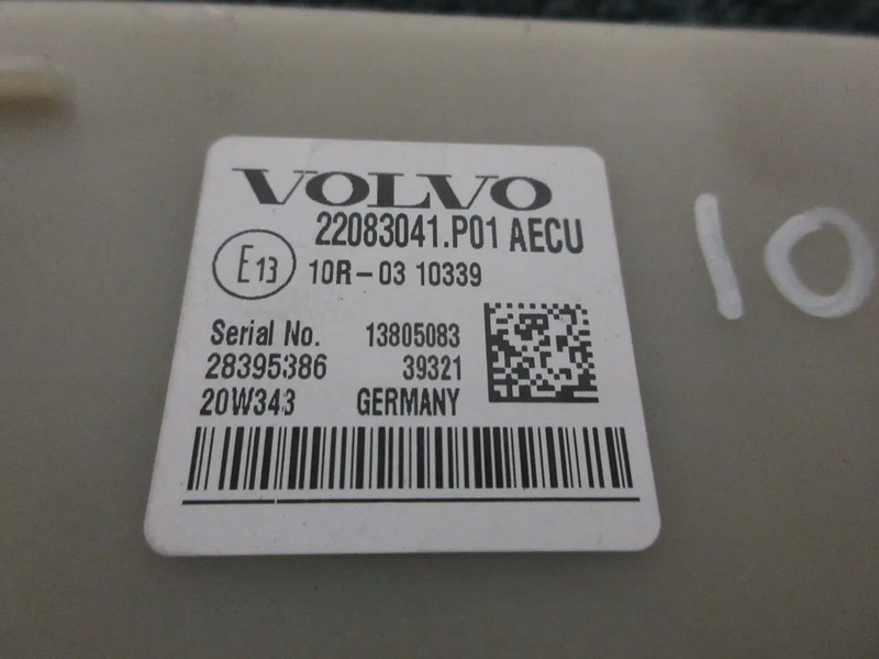 Volvo 22083041 REGELEENHEID VOLVO FH 460 AECU - Elektros sistema - Sunkvežimis: foto 5 Volvo 22083041 REGELEENHEID VOLVO FH 460 AECU - Elektros sistema - Sunkvežimis: foto 5