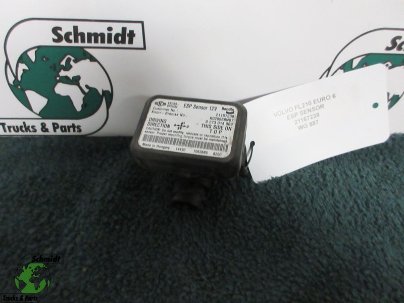 Volvo FL210 21167238 ESP SENSOR EURO 6 - Elektros sistema - Sunkvežimis: foto 1 Volvo FL210 21167238 ESP SENSOR EURO 6 - Elektros sistema - Sunkvežimis: foto 1