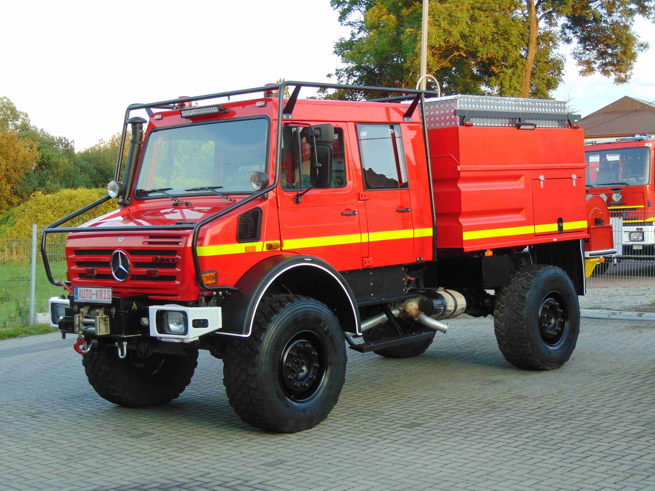 MERCEDES-BENZ Unimog U5000 4x4 DESAUTEL - 5000 WATER !!! - Gaisrinė mašina: foto 1 MERCEDES-BENZ Unimog U5000 4x4 DESAUTEL - 5000 WATER !!! - Gaisrinė mašina: foto 1