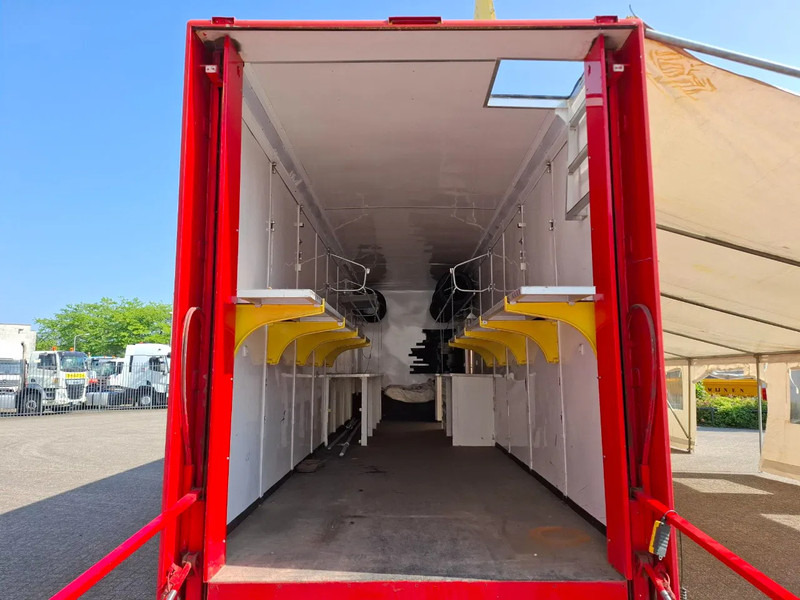 Bascontriz SR2 / RACETRAILER / PLATFORM 2000KG / 2CARS / OUTDOOR TENT / SEPARATE LIVING SPACE / 2008 - Autovežis puspriekabė: foto 5 Bascontriz SR2 / RACETRAILER / PLATFORM 2000KG / 2CARS / OUTDOOR TENT / SEPARATE LIVING SPACE / 2008 - Autovežis puspriekabė: foto 5