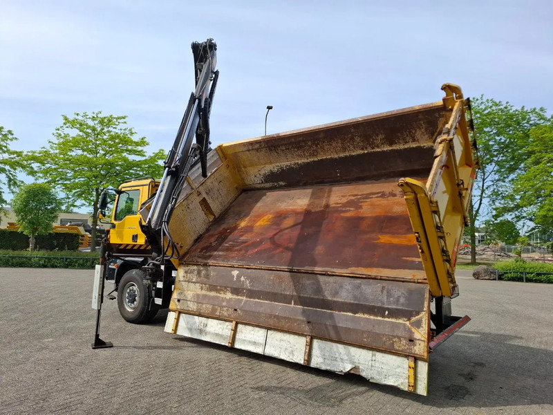 MAN TGM 18.250 / 4X4 / NL TRUCK / TUV:30-04-2026 / 118783 KM / HMF 1110 K2 / ROTATOR / GOOD TYRES / FULL-STEEL / DRUM BRAKES / MANUA - Savivartis sunkvežimis, Sunkvežimis su kranu: foto 5 MAN TGM 18.250 / 4X4 / NL TRUCK / TUV:30-04-2026 / 118783 KM / HMF 1110 K2 / ROTATOR / GOOD TYRES / FULL-STEEL / DRUM BRAKES / MANUA - Savivartis sunkvežimis, Sunkvežimis su kranu: foto 5