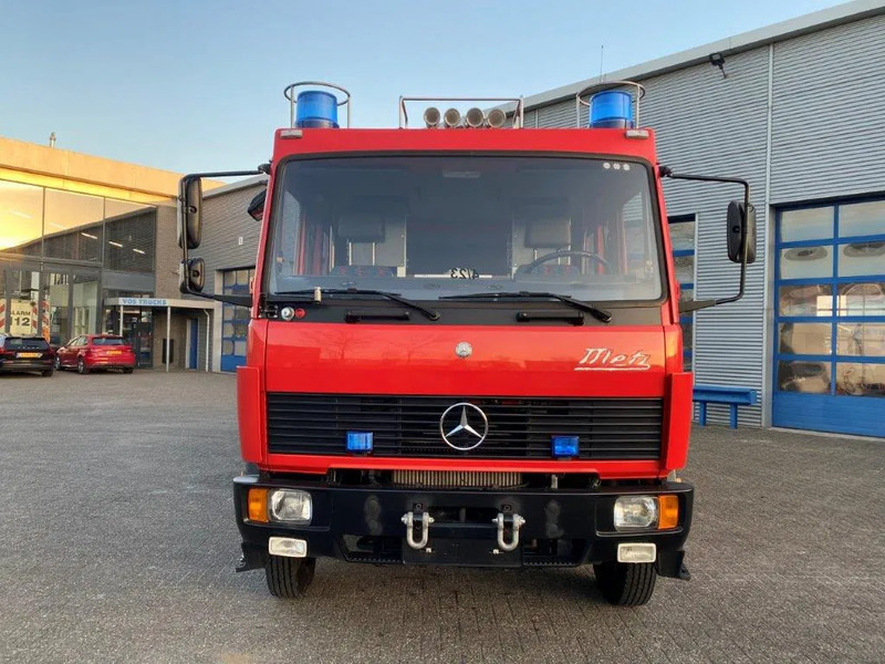 Gaisrinė mašina Mercedes-Benz 1124 AF / 4X4 / GERMAN TRUCK / WATERTANK 2400 LITER+POMP / GOOD CONDITION / ONLY:25235 KM / MARGE / MANUAL / 1996: foto 7