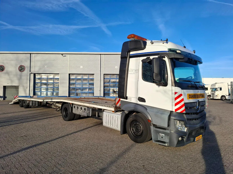 Mercedes-Benz Actros 1842 / NL TRUCK / CAR CARRIER COMBINATION / TUV: 11-12-2025 / 1XWINCH / FRANZ MERSCH / GALVANIZED / SMART TACHO / AUTOMAT - Autovežis sunkvežimis: foto 2 Mercedes-Benz Actros 1842 / NL TRUCK / CAR CARRIER COMBINATION / TUV: 11-12-2025 / 1XWINCH / FRANZ MERSCH / GALVANIZED / SMART TACHO / AUTOMAT - Autovežis sunkvežimis: foto 2