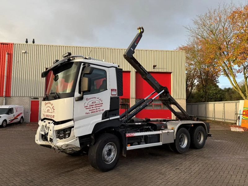 Renault C480 / ENGINE RUNNING / 6X4 / HIAB 21TON HOOKLIFT / ONLY:146334 KM / AUTOMATIC / EURO-6 / 2020 - Hook-lift sunkvežimis: foto 1 Renault C480 / ENGINE RUNNING / 6X4 / HIAB 21TON HOOKLIFT / ONLY:146334 KM / AUTOMATIC / EURO-6 / 2020 - Hook-lift sunkvežimis: foto 1