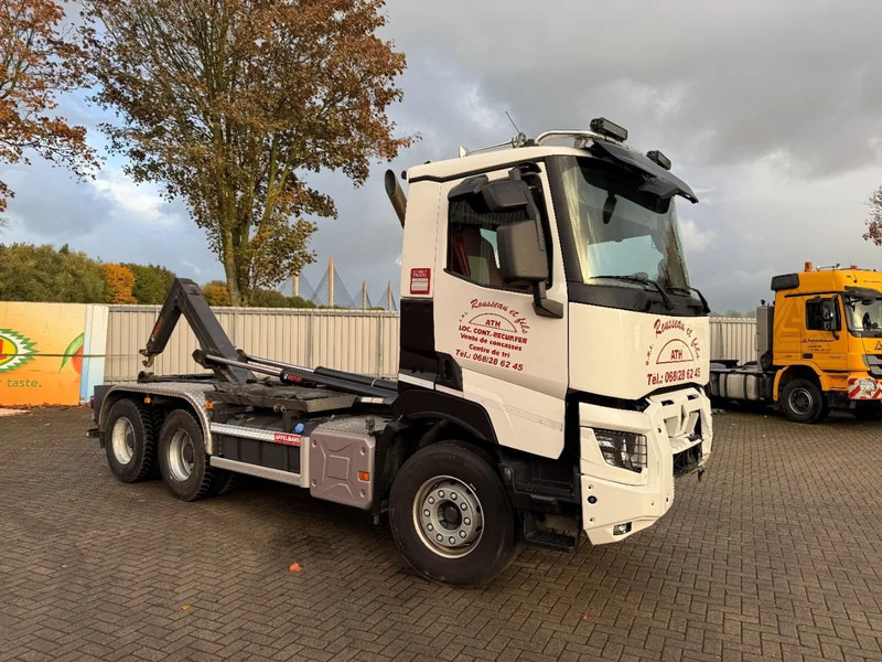 Renault C480 / ENGINE RUNNING / 6X4 / HIAB 21TON HOOKLIFT / ONLY:146334 KM / AUTOMATIC / EURO-6 / 2020 - Hook-lift sunkvežimis: foto 4 Renault C480 / ENGINE RUNNING / 6X4 / HIAB 21TON HOOKLIFT / ONLY:146334 KM / AUTOMATIC / EURO-6 / 2020 - Hook-lift sunkvežimis: foto 4