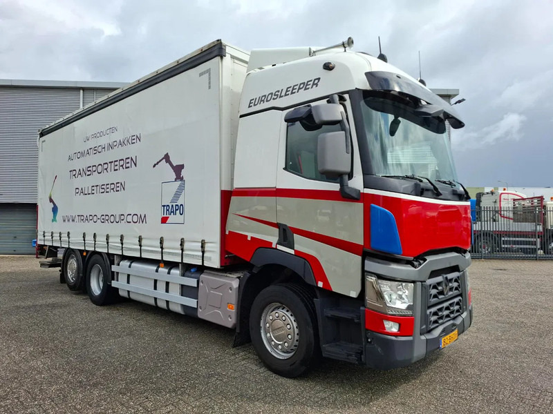 Renault T470 / CLEAN NL TRUCK / TUV:04-11-2025 / SLIDING ROOF / CURTAIN SAILS / SMART TACHO / ACC / LWDS / PLATFORM 2000KG / FRIDGE / AU - Furgonas sunkvežimis: foto 2 Renault T470 / CLEAN NL TRUCK / TUV:04-11-2025 / SLIDING ROOF / CURTAIN SAILS / SMART TACHO / ACC / LWDS / PLATFORM 2000KG / FRIDGE / AU - Furgonas sunkvežimis: foto 2